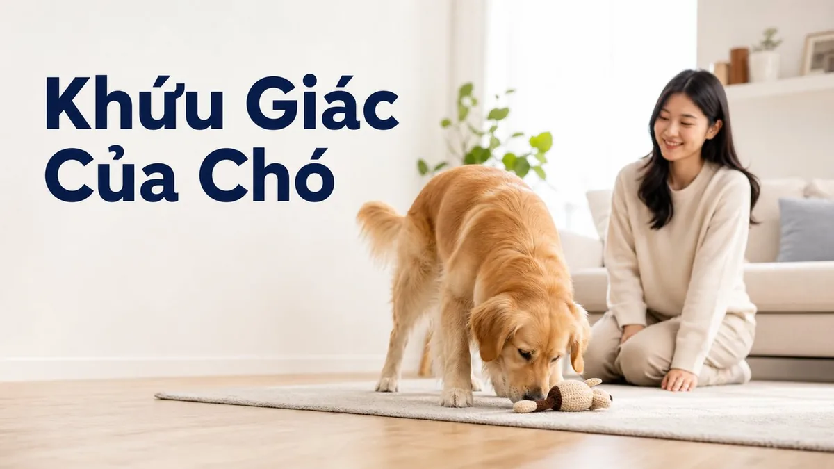 Anh bia bai viet: 5 sự thật thú vị về khứu giác của chó